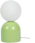 Relaxdays Lampă de masă cu abajur din sticlă și bază ceramică (10138814)