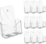 Relaxdays Suport broșuri pentru DIN A5, set de 10 (10135276)
