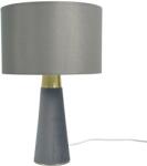 Relaxdays Lampă de masă catifea și in (10138904)