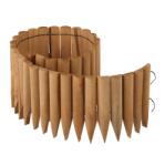 Relaxdays Bordură de gazon din lemn, înălțime 20 cm (10136054)