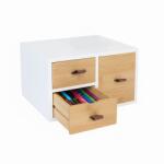 Relaxdays Cutie sertar Relaxdays din bambus cu bucle (10128723)