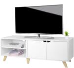 Relaxdays Comodă TV cu 6 compartimente (10142937)