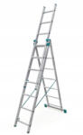 Eurostil létra alumínium 3x7 többcélú 5 év garancia (7607)