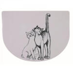 TRIXIE Tál alátét Pussy Cat 40*30cm fehér