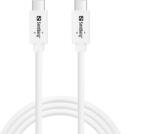 Sandberg 136-53 cabluri USB USB 3.2 Gen 2 (3.1 Gen 2) 1 m USB C Alb (136-53)