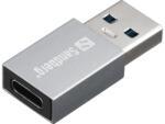 Sandberg 136-46 adaptor mufă cablu USB-A USB-C Aluminiu (136-46)