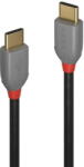 Lindy Cablu Lindy LY-36873, USB 2.0 Type C to C Cable, 3, Anthra Line (LY-36873)