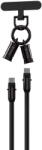 DEVIA Devia Cablu Extreme Speed Woven Type-C la Type-C Fast Charge PD 60W, cu snur 0.3m, Negru (DVCESWTPCS3N)