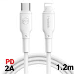 Mcdodo Cablu Lightning la Type-C Mcdodo White Series White (CA-7290)