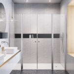 Radaway Eos DWD II zuhanyajtó 150 átlátszó - szerelvenycenter - 295 000 Ft