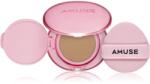 AMUSE Dew Power Vegan Cushion дълготраен грим в гъбичка за освежаване и изглаждане на кожата цвят 04 Tan 15 гр