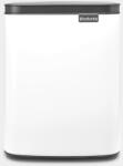 Brabantia 22 23 68 Bo Waste Bin 7 L Téglalap alakú Acél Fekete, Fehér kuka (22 23 68)