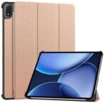 Gigapack lenovo tab 10.1 tok álló, bőr hatású aktív flip, asztali tartó, rozéarany (GP-177301)