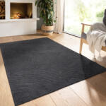  Modern szőnyeg Rio 3D Lorey (Antracit) 200x280cm Sötét Szürke