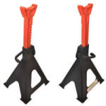  2 db emelőből, tartóból és autóbakból álló készlet, maximális teherbírás 6T