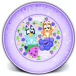 QX Bluey: Joy műanyag lapostányér (674821)