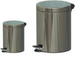 Studio Casa Set 2 cosuri de gunoi cu pedala Studio Casa Opera 4L+12L Inox (ST4/12LX) Cos de gunoi