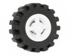LEGO® Parts 34337c02 - Roata 8mm cu Anvelopa 15×6mm, Slot si Banda Centrala (34337 / 87414) (34337c02)