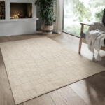  Modern szőnyeg Rio 3D Random (Beige) 240x330cm Bézs