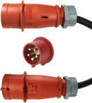 PNI KW22 töltőállomás, 32A, 22KW, elektromos autókhoz, 85V - 415V, háromfázisú, 2-es típusú kábel és 7 tűs IEC62196 csatlakozó, 3, 5 hüvelykes képernyő, Bluetooth-szal, alkalmazásvezérléssel, töltésakt
