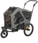 TRIXIE Bicikli Trailer M 71x95x85, 138cm, Szürke/Zsálya