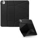 Dux Ducis IPAD Pro 13 (2024) DUX DUCIS VERS tok álló, bőr hatású aktív FLIP, asztali tartó, FEKETE GP-180318 (GP-180318)