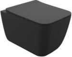 Lavita ONIL BLACK 3.0 fali wc Soft Close ülőkével, matt fekete 5900378358473 (5900378358473)