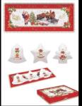Easy Life-Nuova Porcelántálcán 3 karácsonyi porcelántálka 36x16cm, dobozban, Christmas Memories (ZV-8____1544122571)