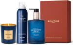 Routine Paris Ajándékcsomag La Routine de Qi, Routine Paris, tusfürdő hab 200 ml, kézi szappan 300 ml, klasszikus gyertya 165 g