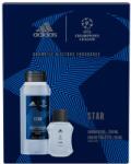Adidas Uefa Star ajándékszett, eau de toilette, 50 ml + tusfürdő, 250 ml