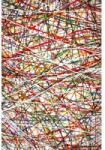 Delta Carpet Covor Art Alb/Multicolor, 200 cm x 300 cm, Kolibri 11035 (KOLIBRI-11035-110-23) Covor
