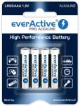 everActive 4 darab R3 AAA alkáli elemkészlet, everActive Pro Alkaline (LR034BLPA)