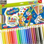 St. Majewski Bambino színes ceruzakészlet 24 db, többszínű, 10x15 cm