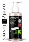Lovely Lovers potencianövelő gél, koncentrátum, Energia, Erekció, gyönyör, Irritációcsökkentő, Előjáték, Új, erős formula, 150 ml (LovelyLoversPotency150ml)