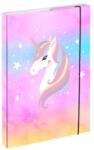 Baagl Plăci pentru caiete școlare A4 Rainbow Unicorn (A-33016)