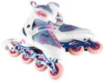 NILS Extreme Princess görkorcsolya, NA18168A, 64mm, fehér, rózsaszín, S (31-34) (16-01-292)
