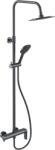 Excellent Clever 2.0 zuhany készlet fal trópusi zuhany opcióval grafit AREX. 4181AB (AREX4181AB)