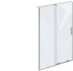 RAVAK Roll zuhanyajtók 140 cm tolható króm fényes/átlátszó üveg X08VM0C00Z1 (X08VM0C00Z1)