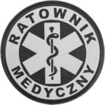 TM Patch - emblemă Ratownik Medyczny reflectorizantă