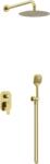 Excellent Clever 2.0 zuhany készlet beépített trópusi zuhany opcióval arany AREX. SET. 4147GB (AREXSET4147GB)