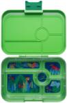 Yumbox Cutie de prânz TAPAS XL 5 1 l, verde deschis / junglă, plastic, Yumbox (YBJGIII202310J)