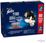 FELIX Fantastic 80x85g vegyes válogatás aszpikban nedves macskaeledel