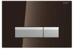 Geberit nyomólap Siigma 40 üveg, barna "A (GE-115.600.SQ.1)