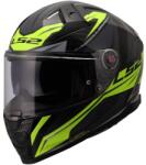 LS2 Cască integrală pentru motocicletă LS2 FF811 Vector II C Savage HV galben lucios (LS168115454-MASTER)