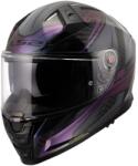 LS2 Cască integrală pentru motocicletă LS2 FF811 Vector II C Savage Chameleon negru-violet (LS168115405-MASTER)