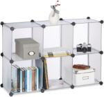 Relaxdays Sistem de rafturi modulare Relaxdays cu 6 compartimente (10040128) Raft
