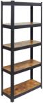 Relaxdays Rafturi robuste, stil Industrial Chic, 500 kg (10143302) Raft