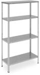 Relaxdays Raft metalic galvanizat Relaxdays cu 4 rafturi (10096199) Raft