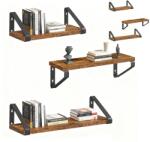 Relaxdays Set de rafturi de perete în 3 dimensiuni (10144266) Raft