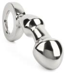 Mr. Steel Drang Dop Anal din Otel Inoxidabil Design Curbat Senzatie Solida